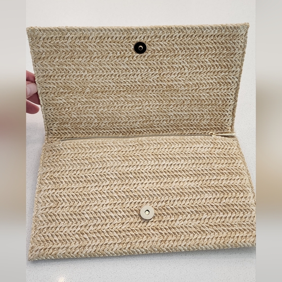 Dior clutch raffia NEW - Picture 3 of 5